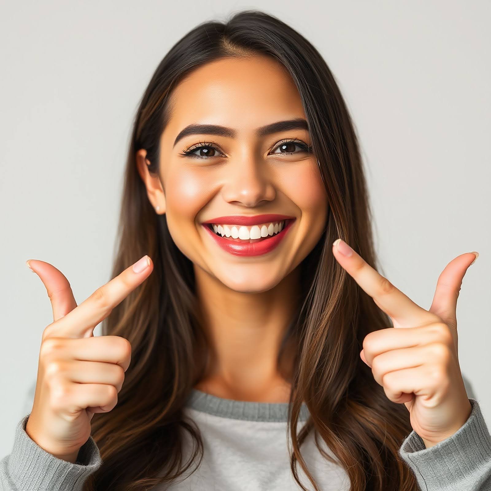 A patient of the Dante Gonzales Orthodontics office in Dublin, CA