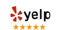 Five-star rated on Yelp